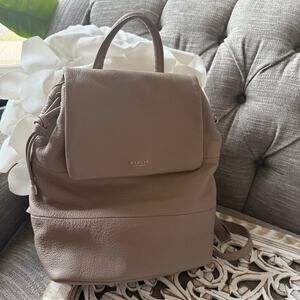Radley London Pebbled Leather Backpack Purse Bag NEW $298